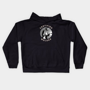 Certified Welder Kids Hoodie